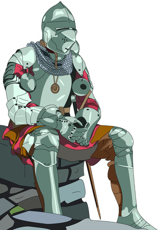 knight coloredのイラスト素材