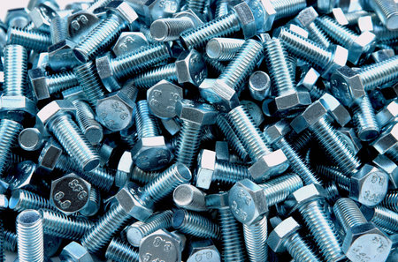 Wrenches on nuts and new bolts