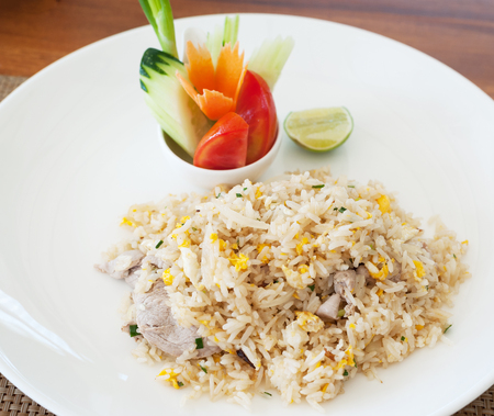 Fried rice thai styleの写真素材