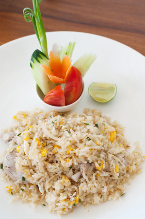 Fried rice thai styleの写真素材