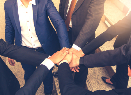 Business Teamwork Join Hands Support Together Conceptの写真素材