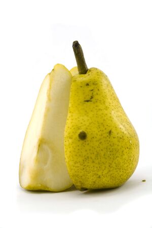 pear isolatedの写真素材