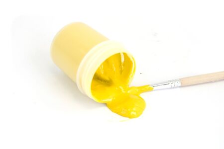 paints isolatedの写真素材