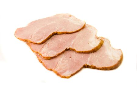 bacon isolatedの写真素材