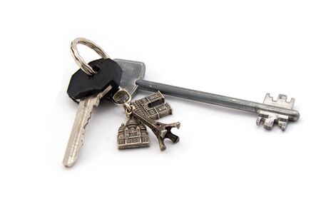 two key isolated on white