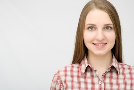 Portrait of beautiful womanの写真素材