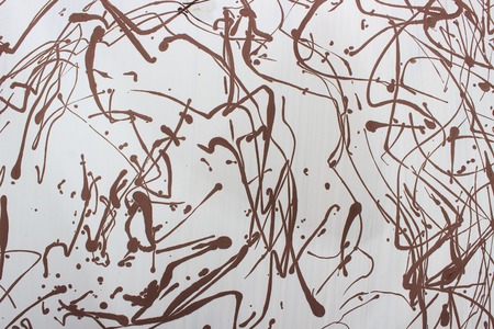 Blue abstract art creative background. Hand painted background.の写真素材