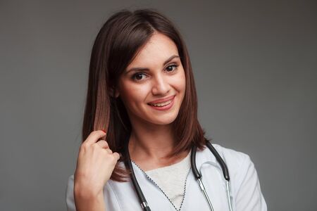 Young beautiful nurseの写真素材
