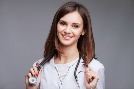 Young beautiful nurseの写真素材