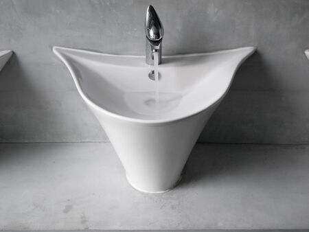 washbowl in the bathroomの写真素材