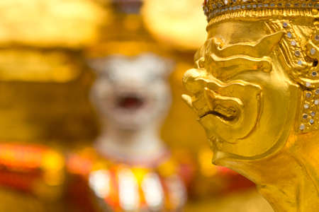 Grand palace - Bangkok - retro styled picture の写真素材