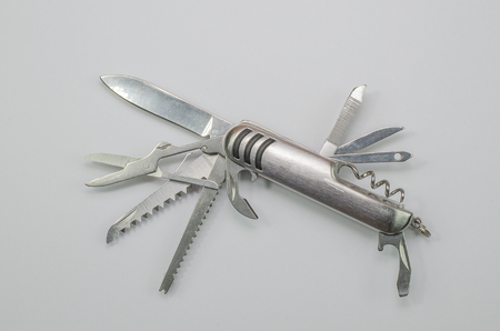 Pocket Knife isolated on white background