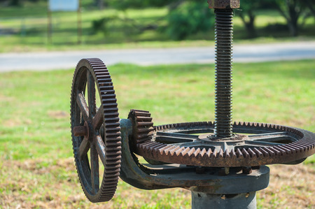 The floodgates of dams, irrigation systemsの写真素材