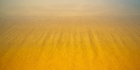 Salt farming evaporates into salt.の写真素材