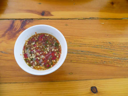 Garlic Sauce Dip Thai Cultureの写真素材