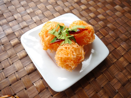 Rice Noodle Fry Thai Food