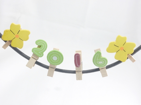 2016 arrangement of the paperclipの写真素材