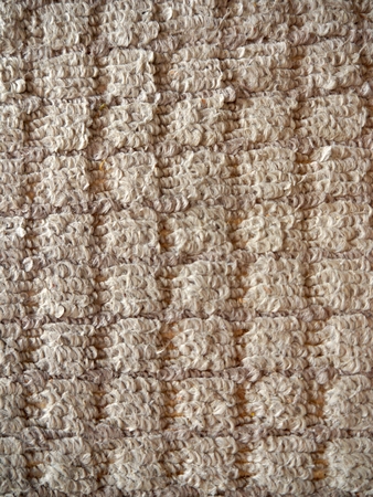 full frame brown mat, fabric background