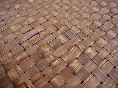 wicker background made of bamboo