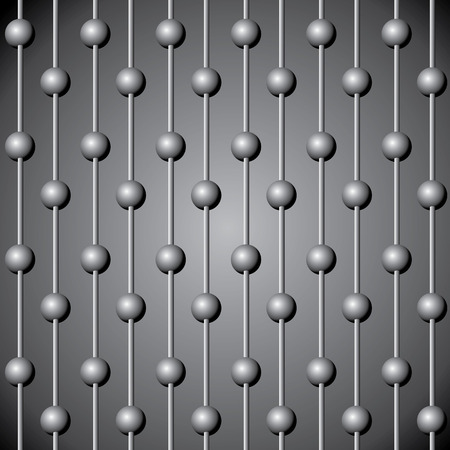 Pattern  background  Metal  Ball  wallpaper  texture  grayのイラスト素材