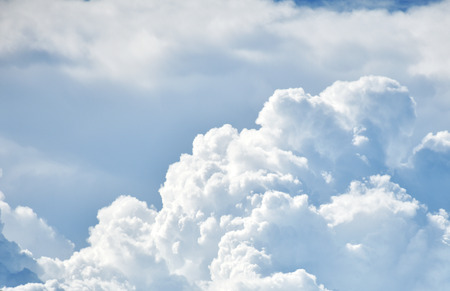 Blue Sky With cloudの写真素材