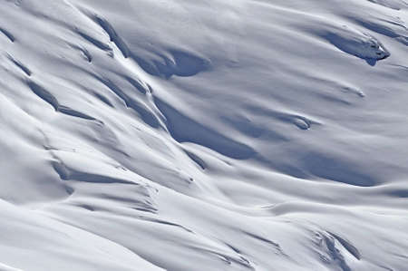 Sunny snow background in the Alps