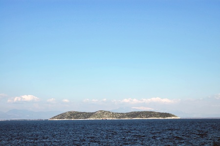 A beautiful island in the middle of the Mediterranean sea