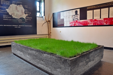 SIGHETUL MARMATIEI, ROMANIA: CCA. JULY, 2012 - Open Days at the Memorial of the Victims of Communism and of the Resistance, at July, 2012, in Sighetul Marmatiei, Romaniaのeditorial素材