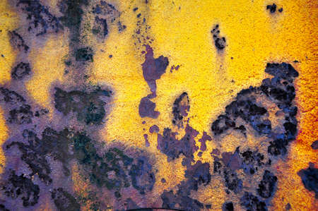 Abstract background of rusty iron wall 