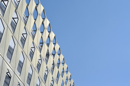 Modern architecture pattern of a stadium