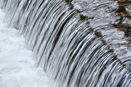Small cascade on a mountain river
