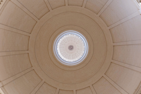 XEWKIJA, MALTA - AUGUST 22, 2017: The Church of Saint John the Baptist, Xewkija, in Gozo island known as Rotunda of Xewkija was built in 1978のeditorial素材