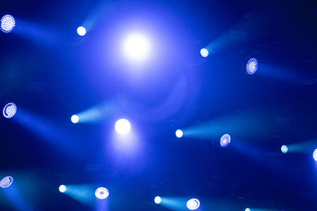 Stage lightsの写真素材