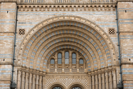 LONDON, UK - MARCH 22, 2019: The Natural History Museum in London exhibits a vast range of specimens from various segments of nature historyのeditorial素材