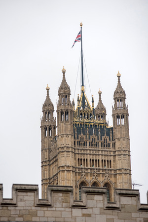 London, United Kingdom - Palace of Westminster (Houses of Parliament)の写真素材