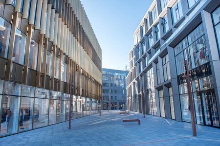 REYKJAVIK, ICELAND - MAY 24, 2019: Reykjavik is the capital and the largest city of Iceland and is visited every year by crowd of touristsのeditorial素材