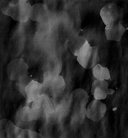 Black and white watercolor backgroundの写真素材