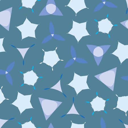 Abstract Floral Seamless Pattern, Flower Background.のイラスト素材