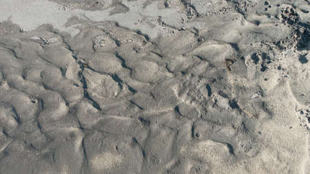 Blurry image of sand pattern. Abstract nature background.