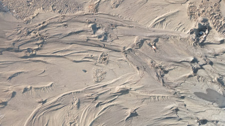 Blurry image of sand pattern. Abstract nature background.
