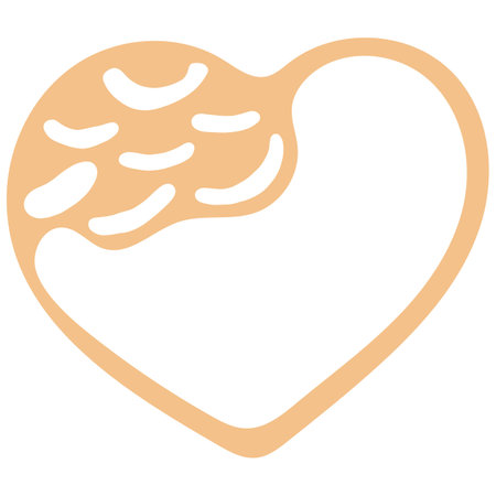 Pastel Heart Shape. Love Illustration. Hand Drawn Design for Valentines day Card. Web Icon, Symbol, Sign. Romantic Wedding Invitation. Art Sketch. Color Pastel Graphic Drawing Isolated on White.の写真素材