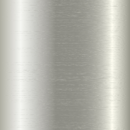 Metal silver background. Grey silver foil texture. Vector illustrationのイラスト素材