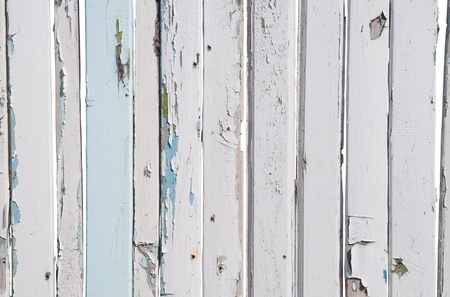 White wooden fenceの写真素材