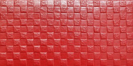 Red leather background,luxury background.の写真素材