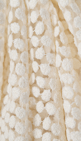 Abstract Fabric texture background.Macro with extremely shallow dof.の写真素材