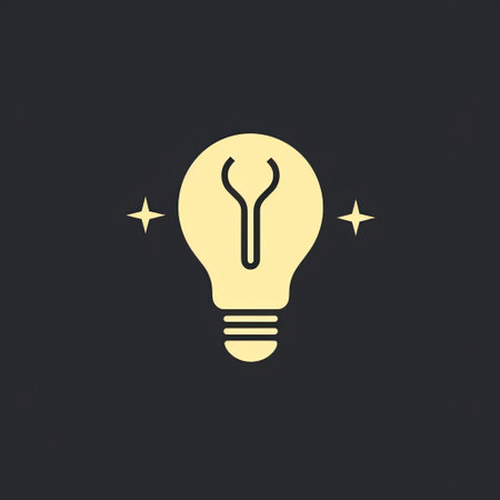 Light bulb icon. Idea symbol. Flat design styleの素材