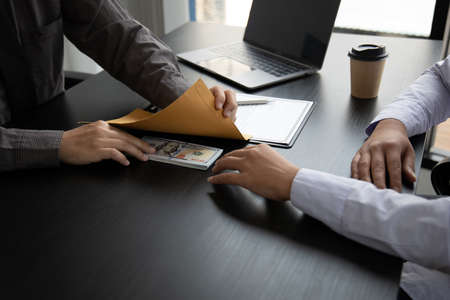 Opposition to wrongdoing and social injustice, Businessmen give bribes to employees to sign...