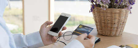 Accounting businessmen are calculating income-expenditure and analyzing real estate investment data,...