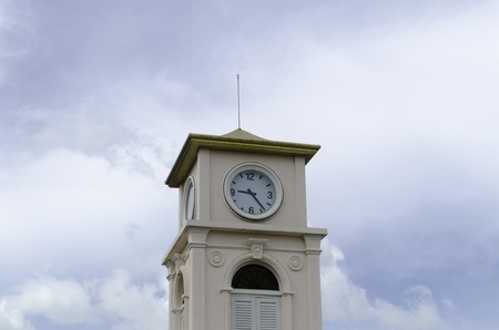 Clock towerの写真素材