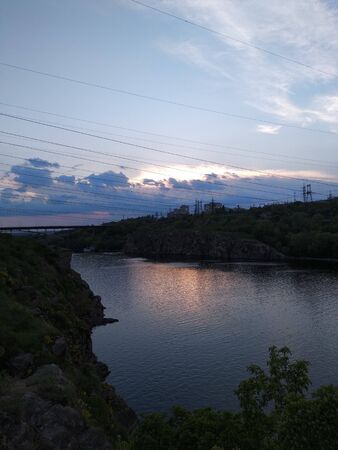 spring sunset